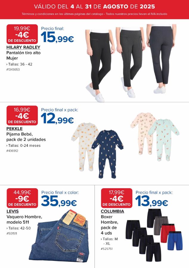 Folleto Costco 04.08.2025 - 31.08.2025