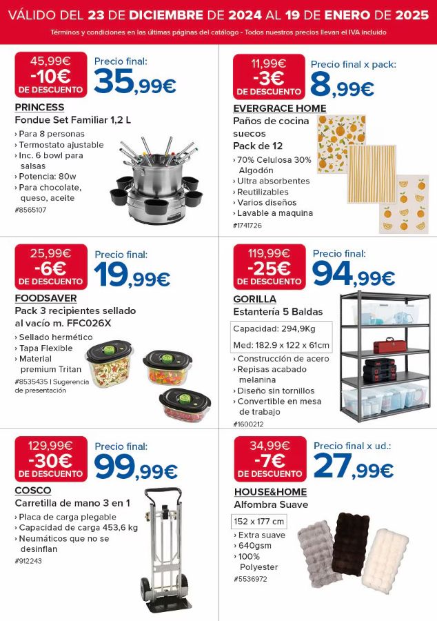 Folleto Costco 23.12.2024 - 19.01.2025