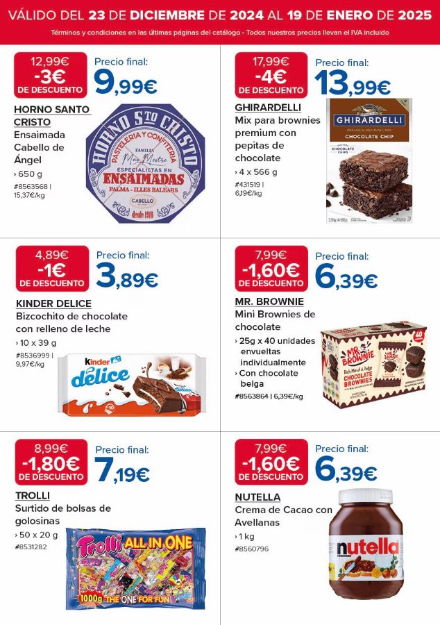 Folleto Costco 23.12.2024 - 19.01.2025