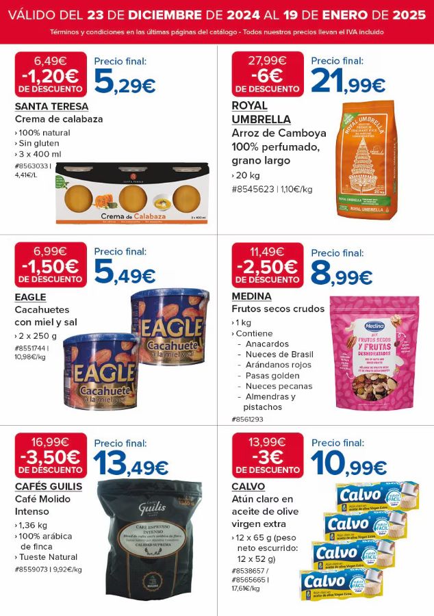 Folleto Costco 23.12.2024 - 19.01.2025