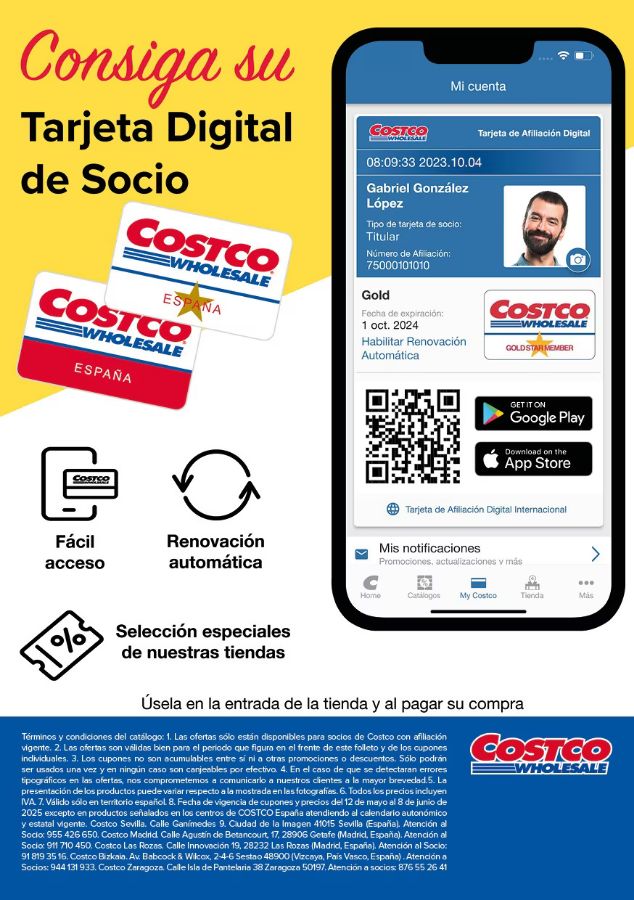 Folleto Costco 12.05.2025 - 08.06.2025