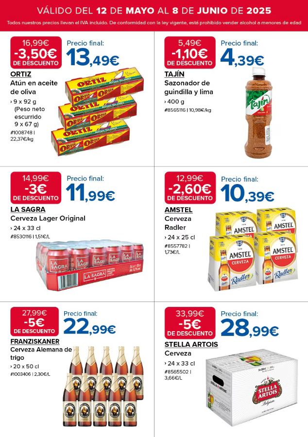 Folleto Costco 12.05.2025 - 08.06.2025