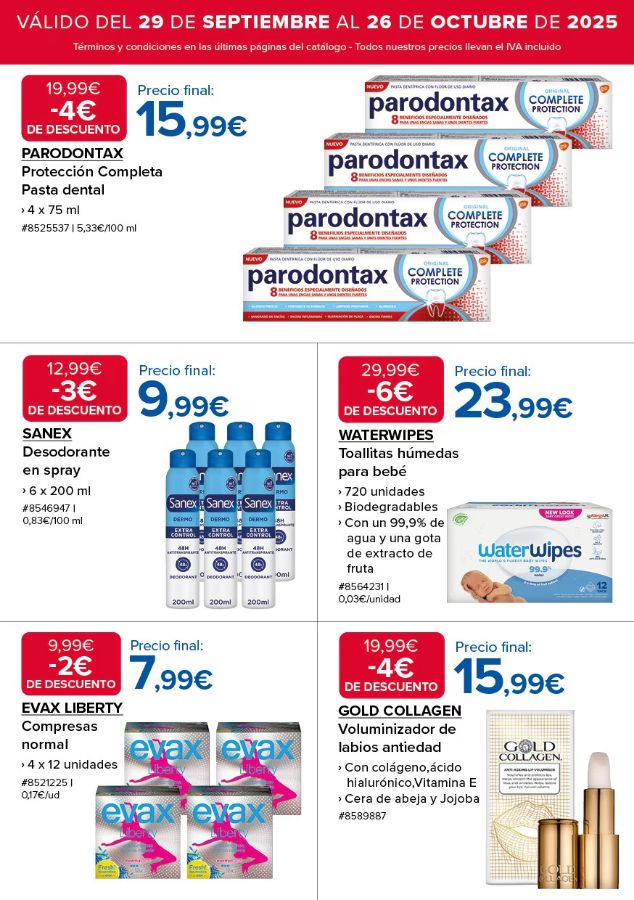Folleto Costco 29.09.2025 - 26.10.2025