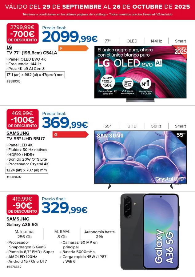Folleto Costco 29.09.2025 - 26.10.2025