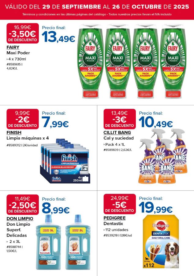 Folleto Costco 29.09.2025 - 26.10.2025