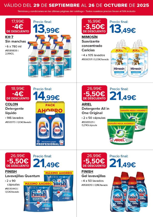Folleto Costco 29.09.2025 - 26.10.2025