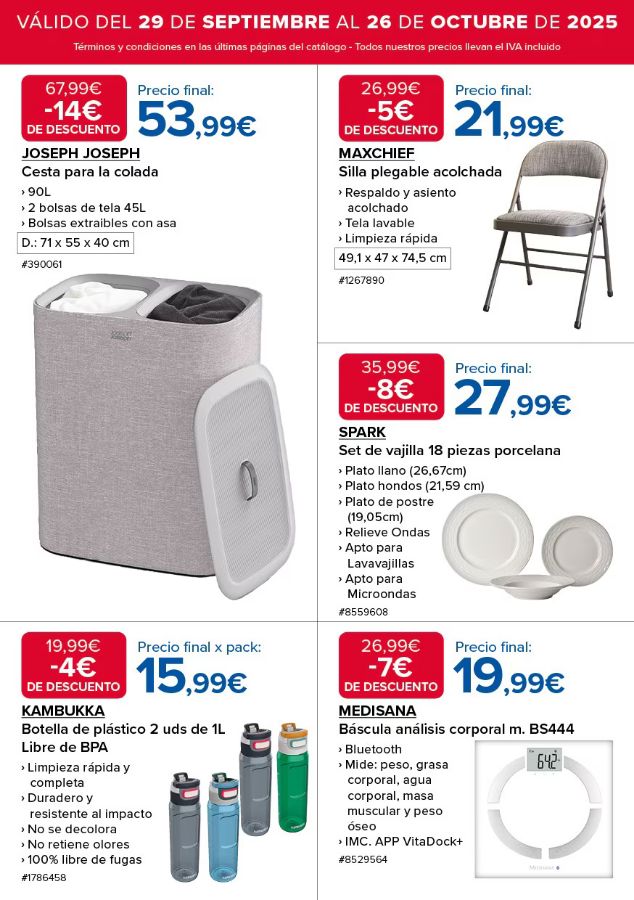 Folleto Costco 29.09.2025 - 26.10.2025