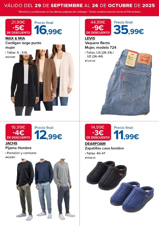 Folleto Costco 29.09.2025 - 26.10.2025