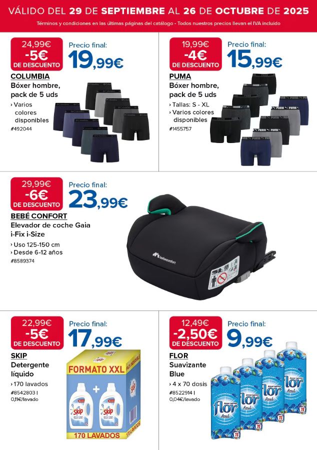 Folleto Costco 29.09.2025 - 26.10.2025