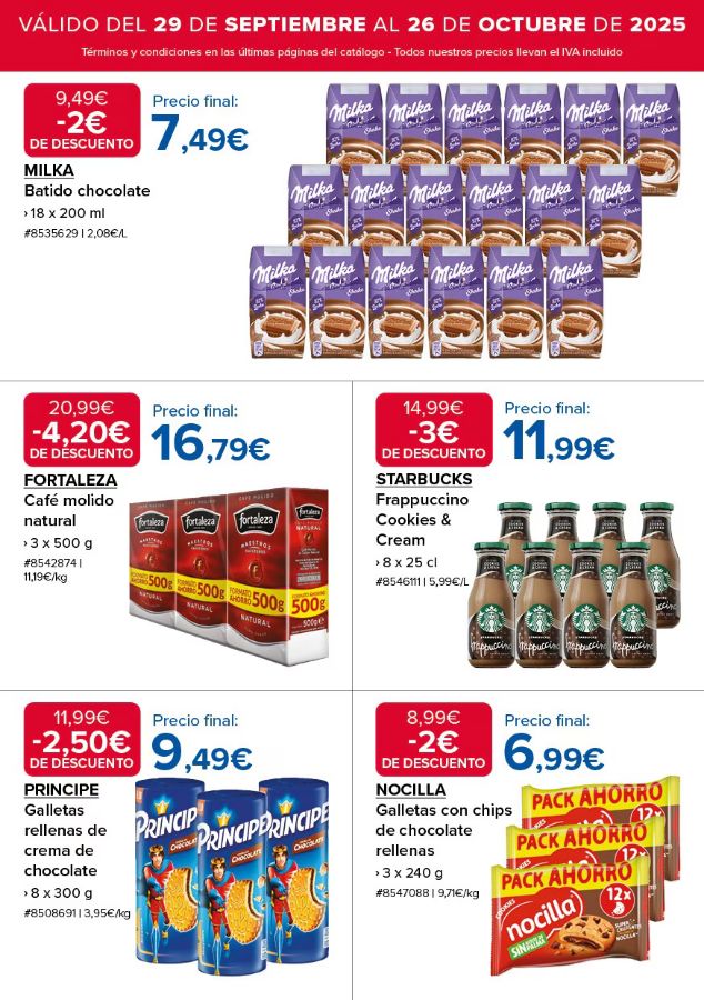 Folleto Costco 29.09.2025 - 26.10.2025