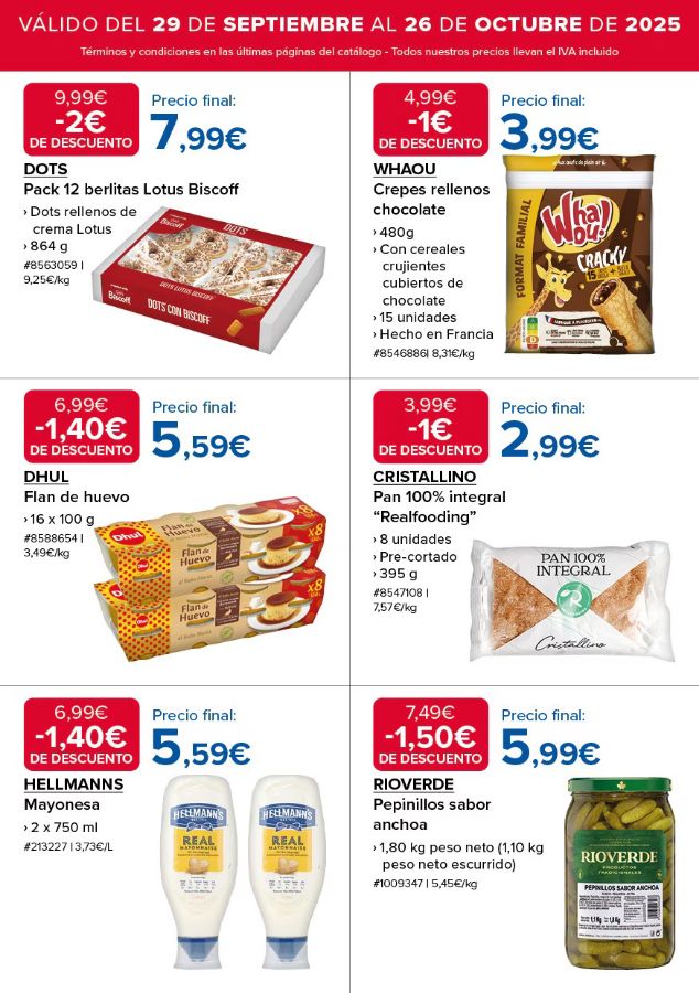 Folleto Costco 29.09.2025 - 26.10.2025