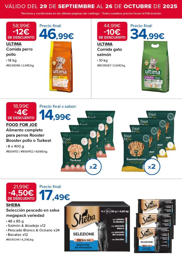 Folleto Costco 29.09.2025 - 26.10.2025