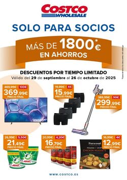 Folleto Costco 29.09.2025 - 26.10.2025