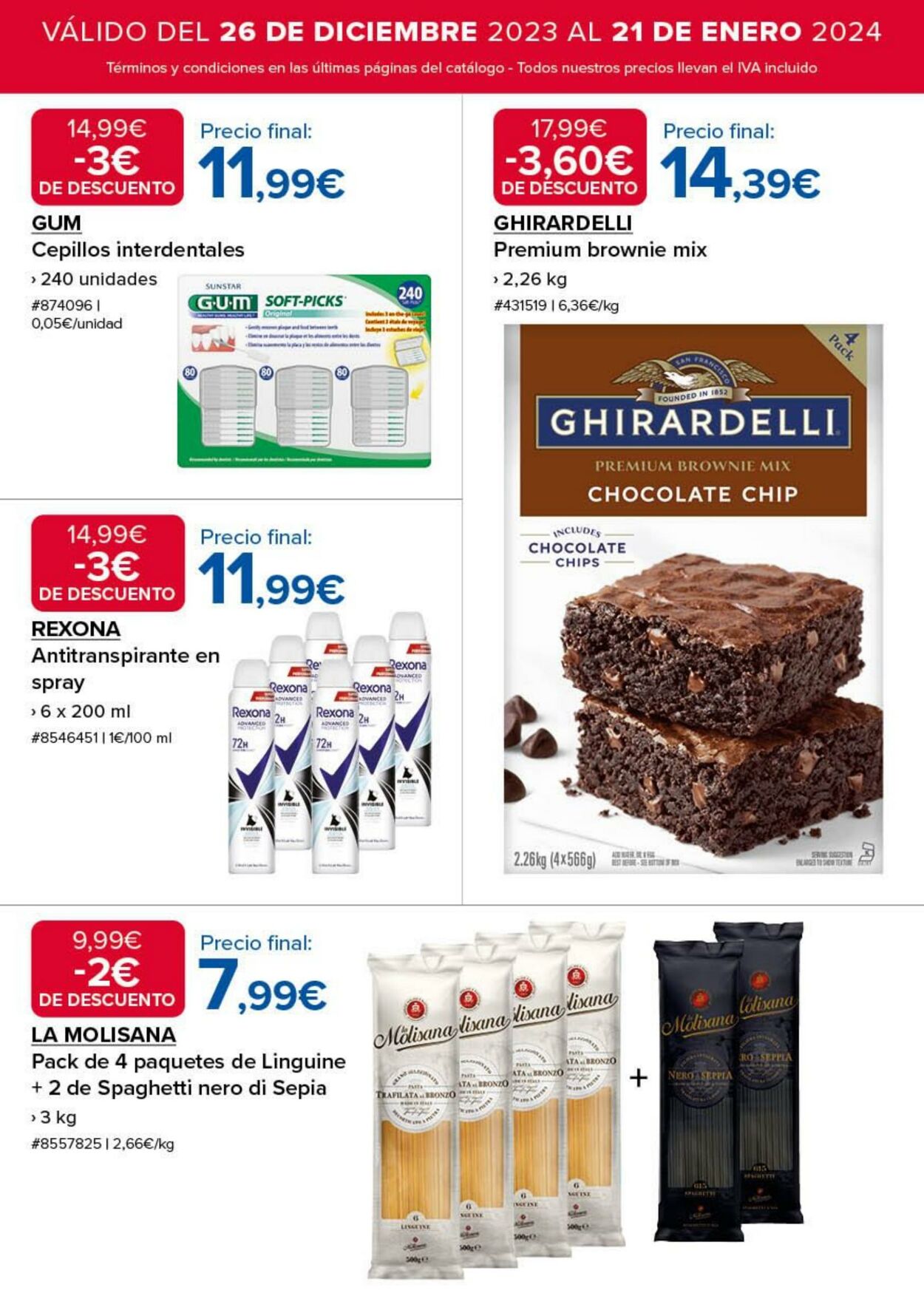 Folleto Costco 04.01.2024 - 21.01.2024