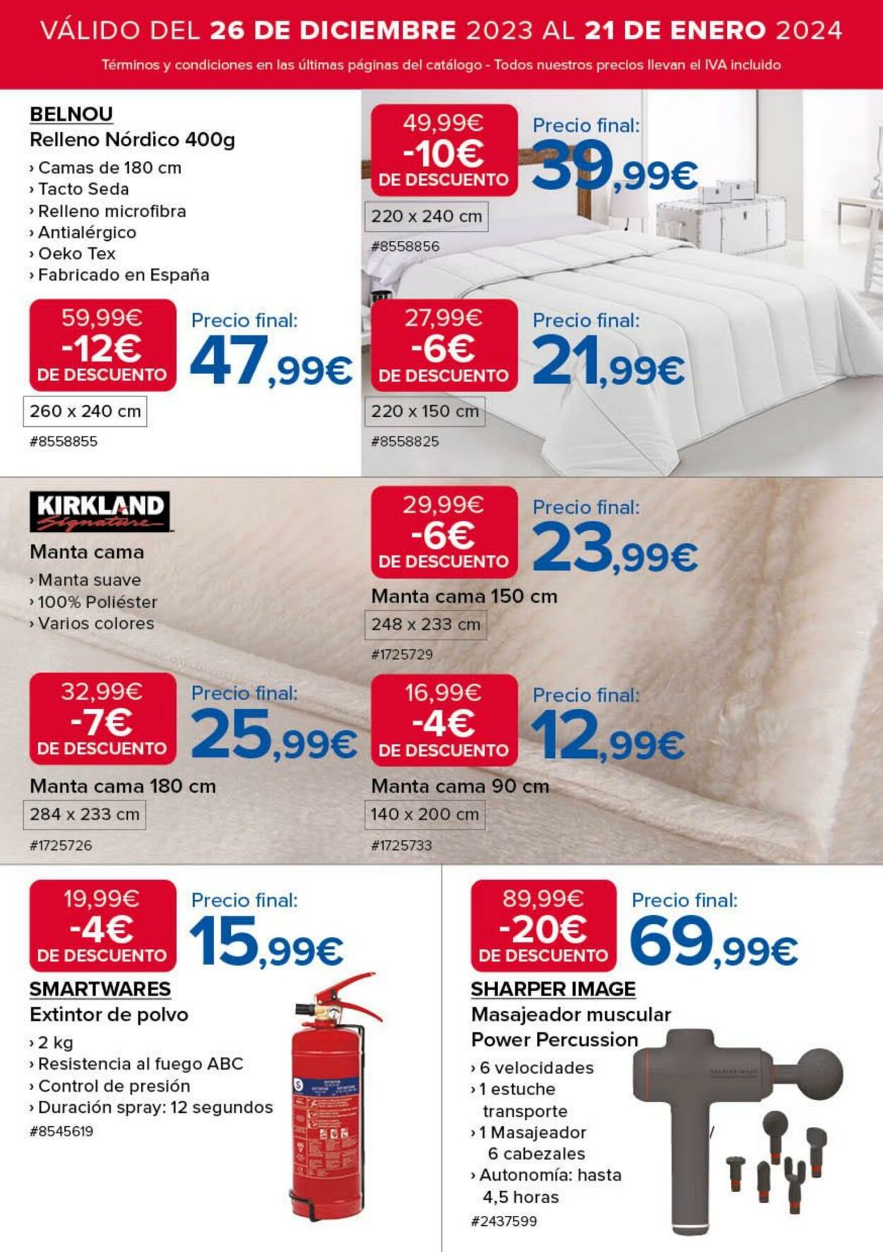 Folleto Costco 04.01.2024 - 21.01.2024