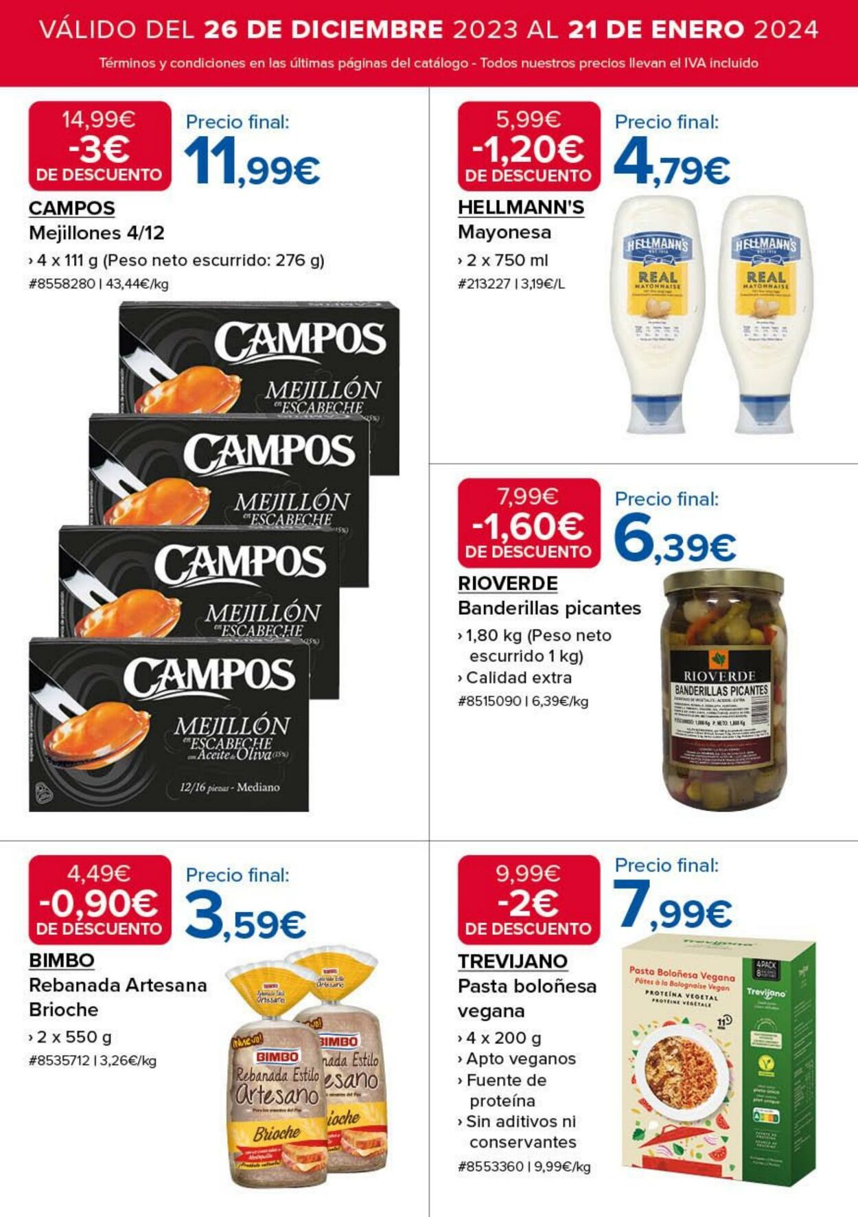 Folleto Costco 04.01.2024 - 21.01.2024