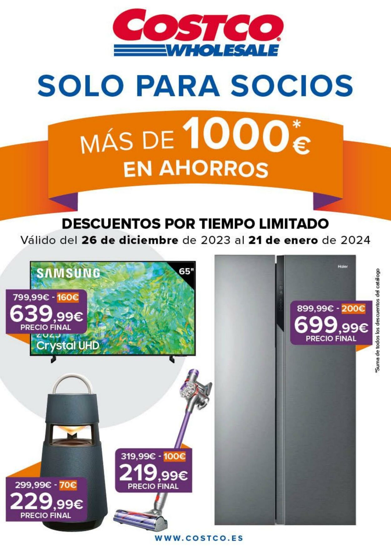 Folleto Costco 04.01.2024 - 21.01.2024