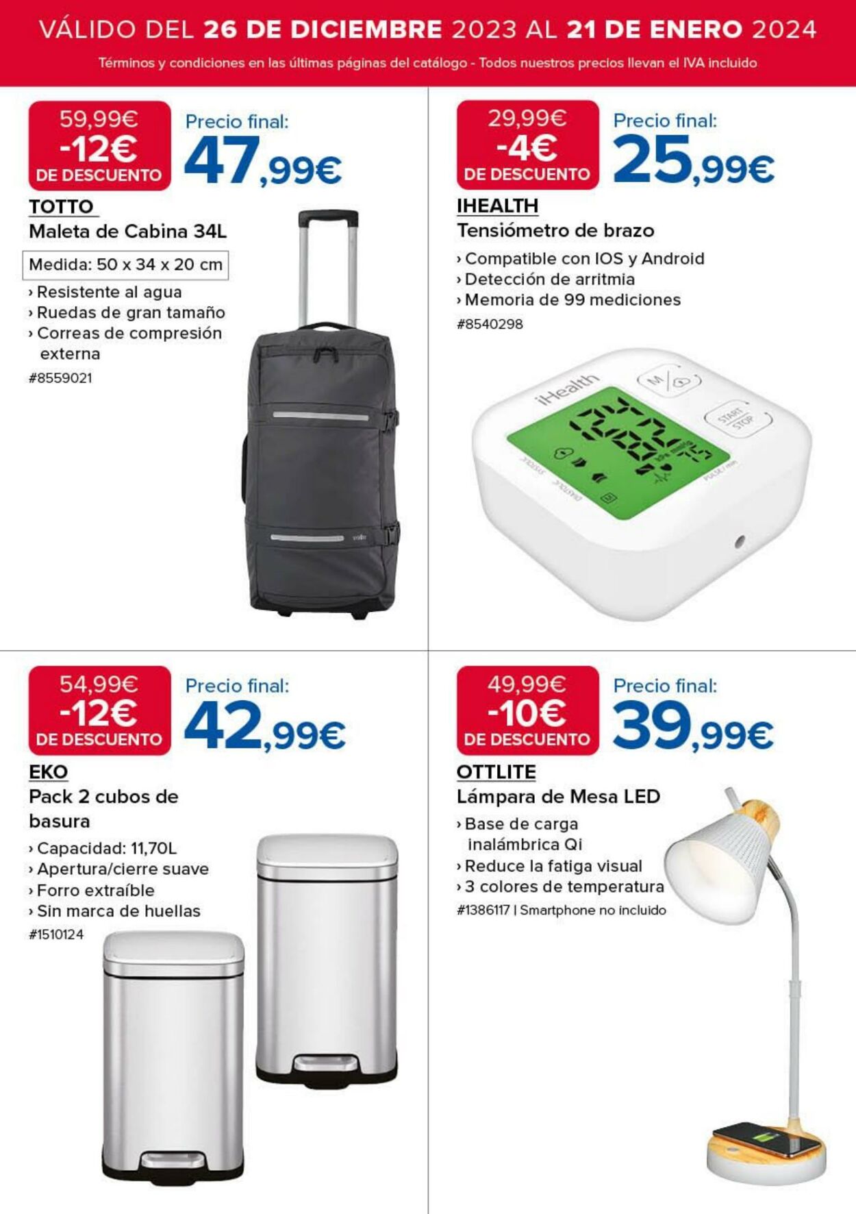 Folleto Costco 04.01.2024 - 21.01.2024