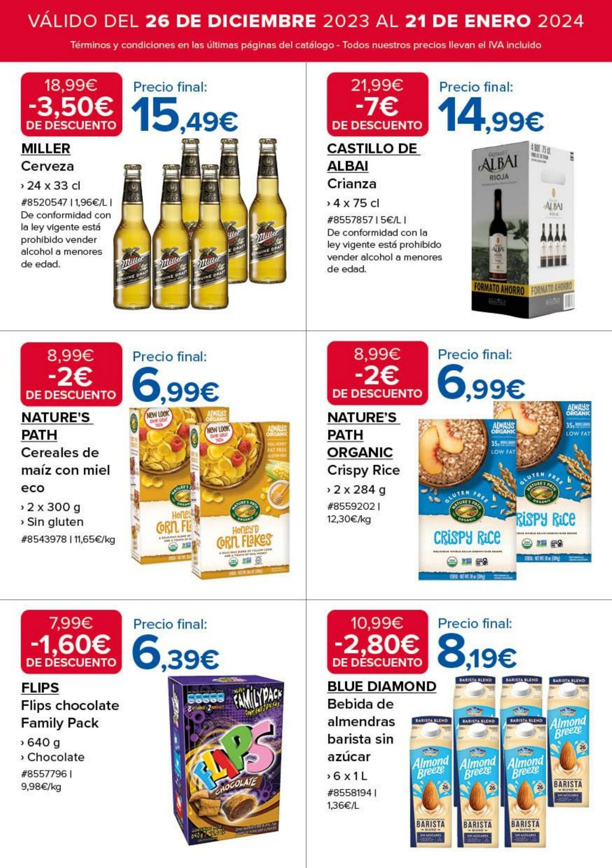 Folleto Costco 04.01.2024 - 21.01.2024