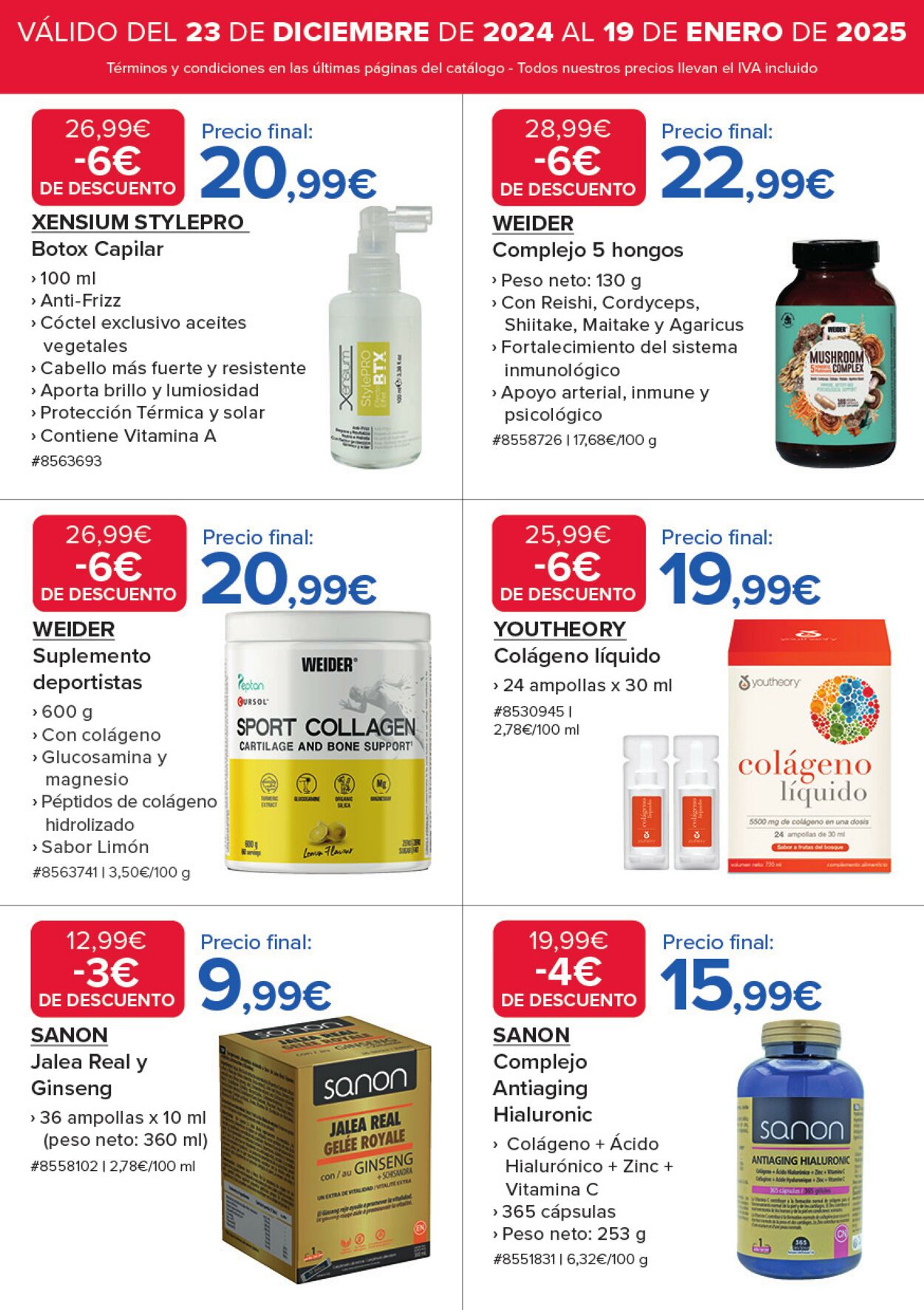 Folleto Costco 23.12.2024 - 19.01.2025