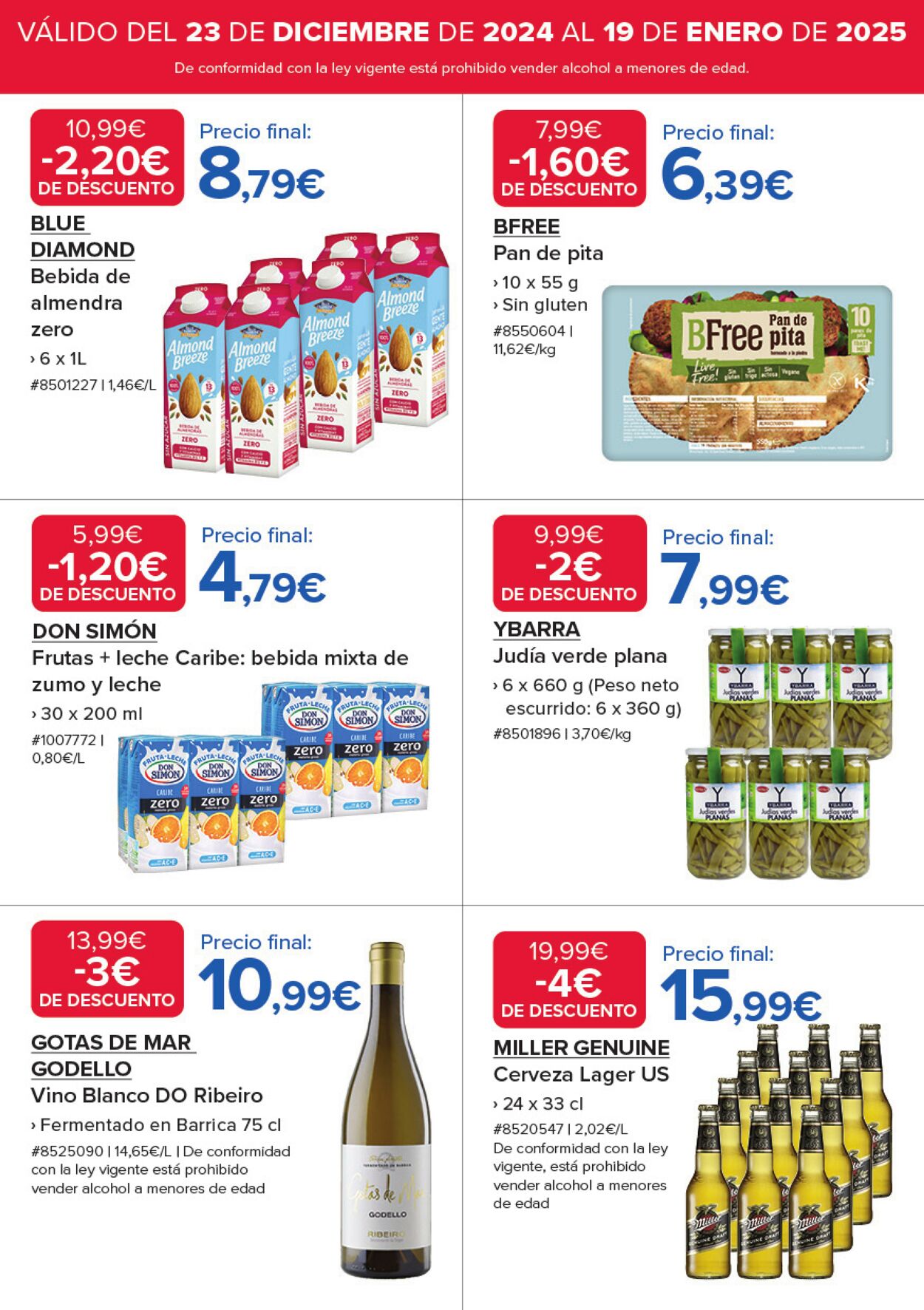 Folleto Costco 23.12.2024 - 19.01.2025