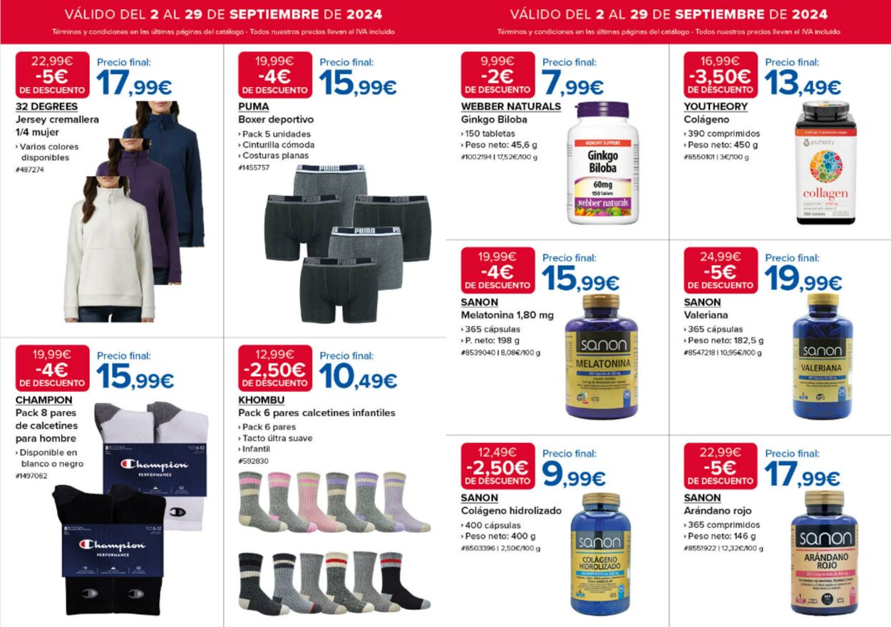 Folleto Costco 02.09.2024 - 29.09.2024