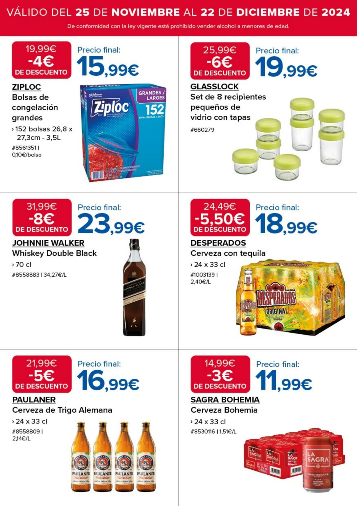 Folleto Costco 25.11.2024 - 22.12.2024