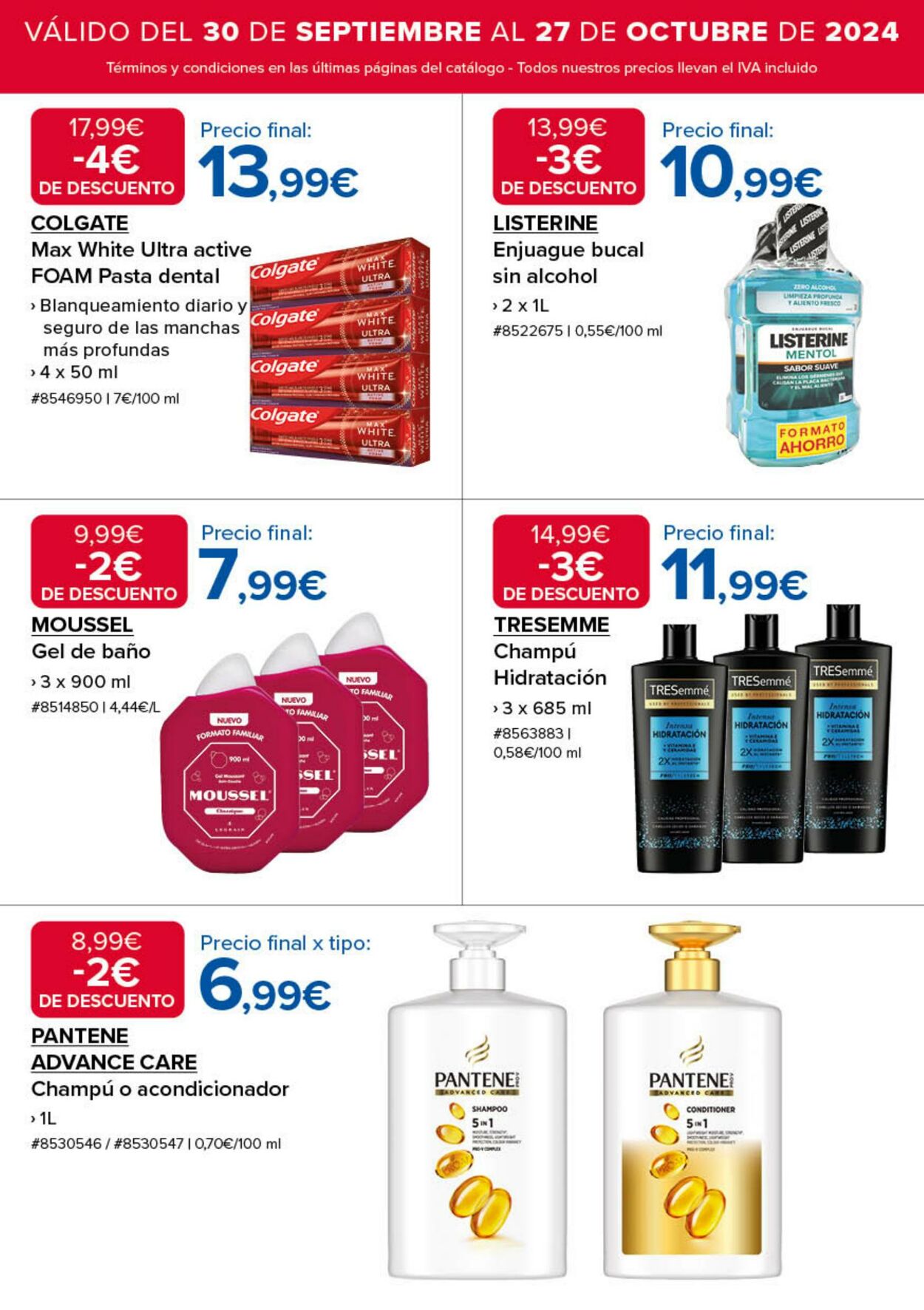 Folleto Costco 30.09.2024 - 27.10.2024