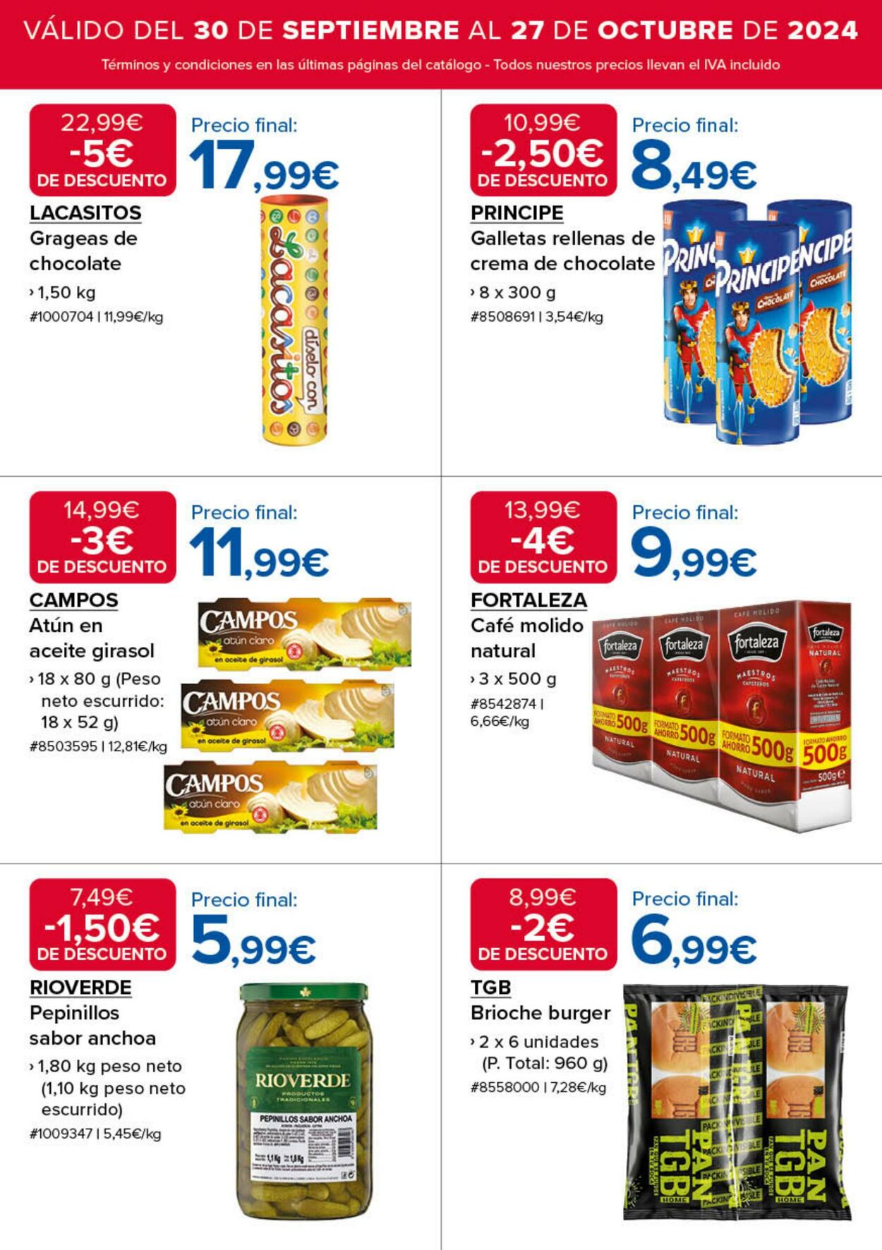 Folleto Costco 30.09.2024 - 27.10.2024