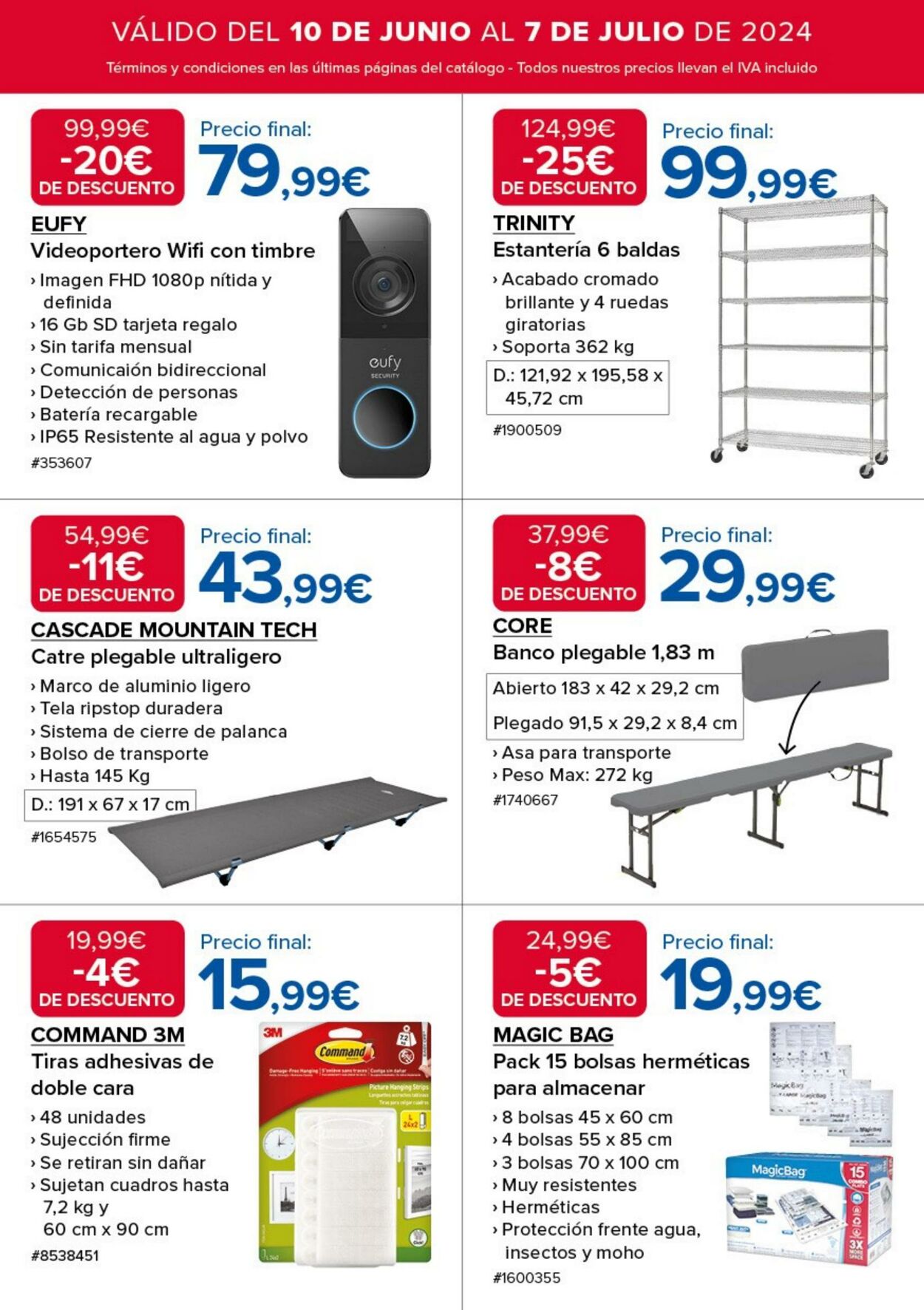 Folleto Costco 10.06.2024 - 07.07.2024