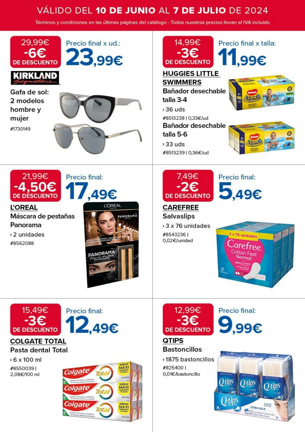 Folleto Costco 10.06.2024 - 07.07.2024