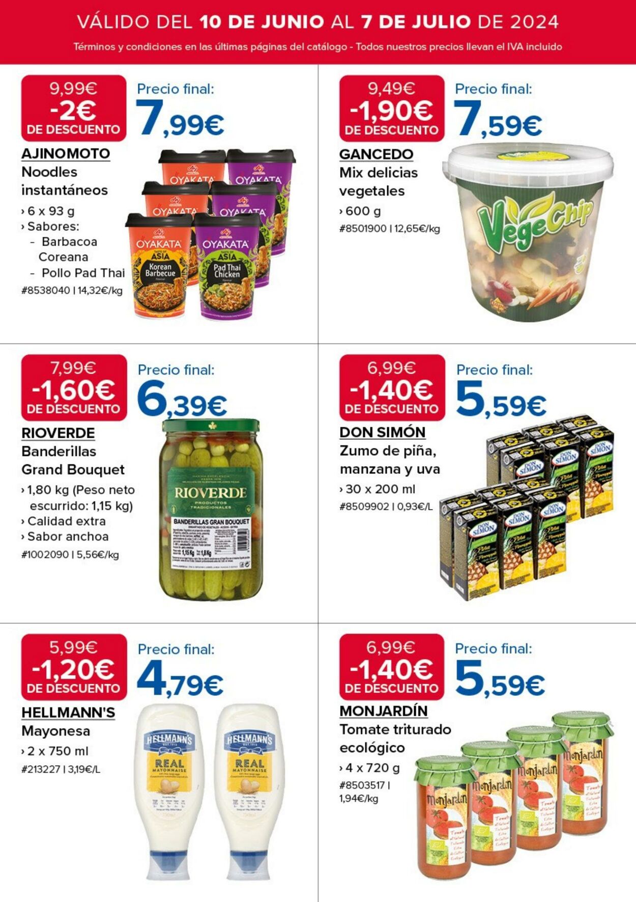 Folleto Costco 10.06.2024 - 07.07.2024