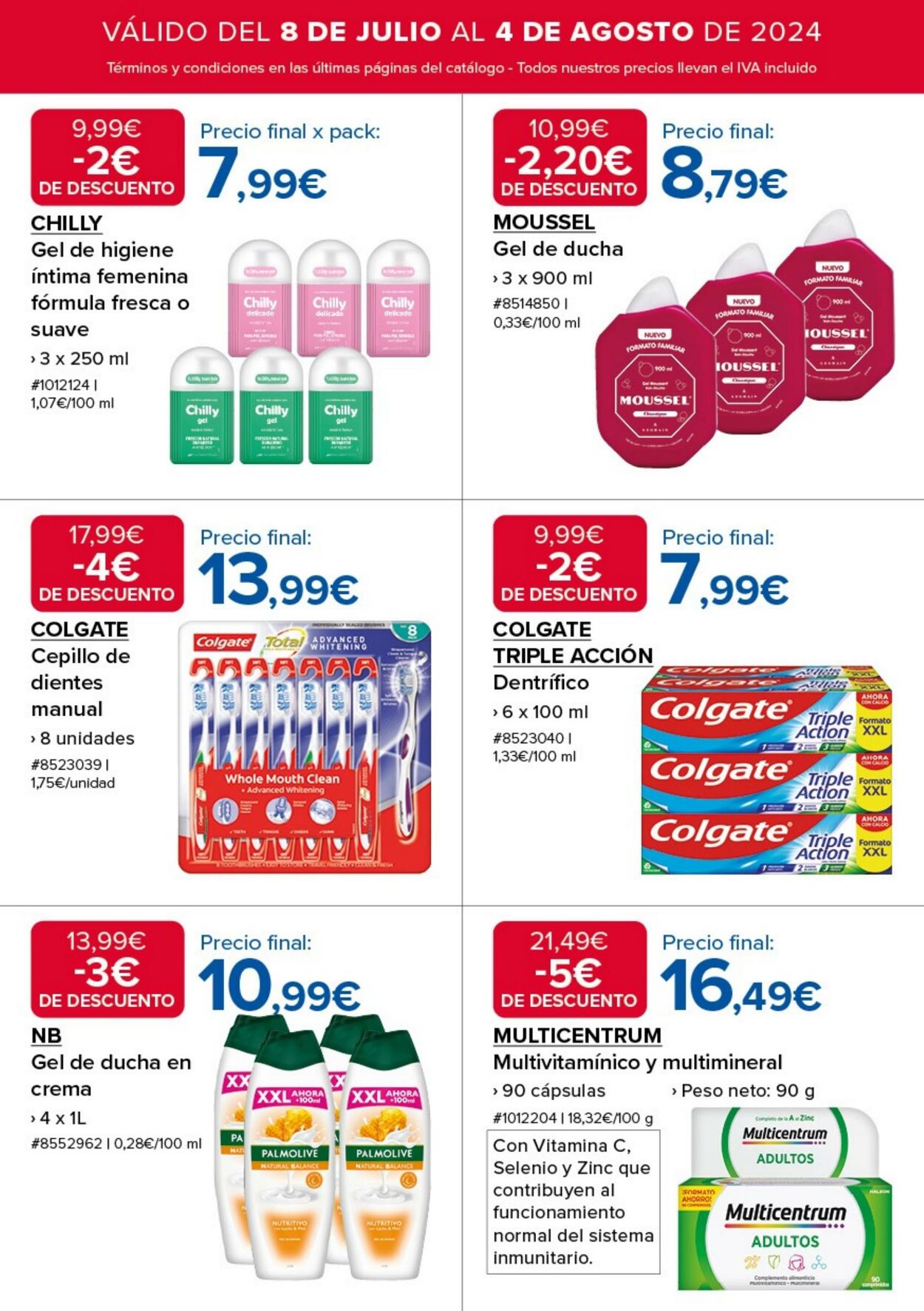 Folleto Costco 08.07.2024 - 04.08.2024