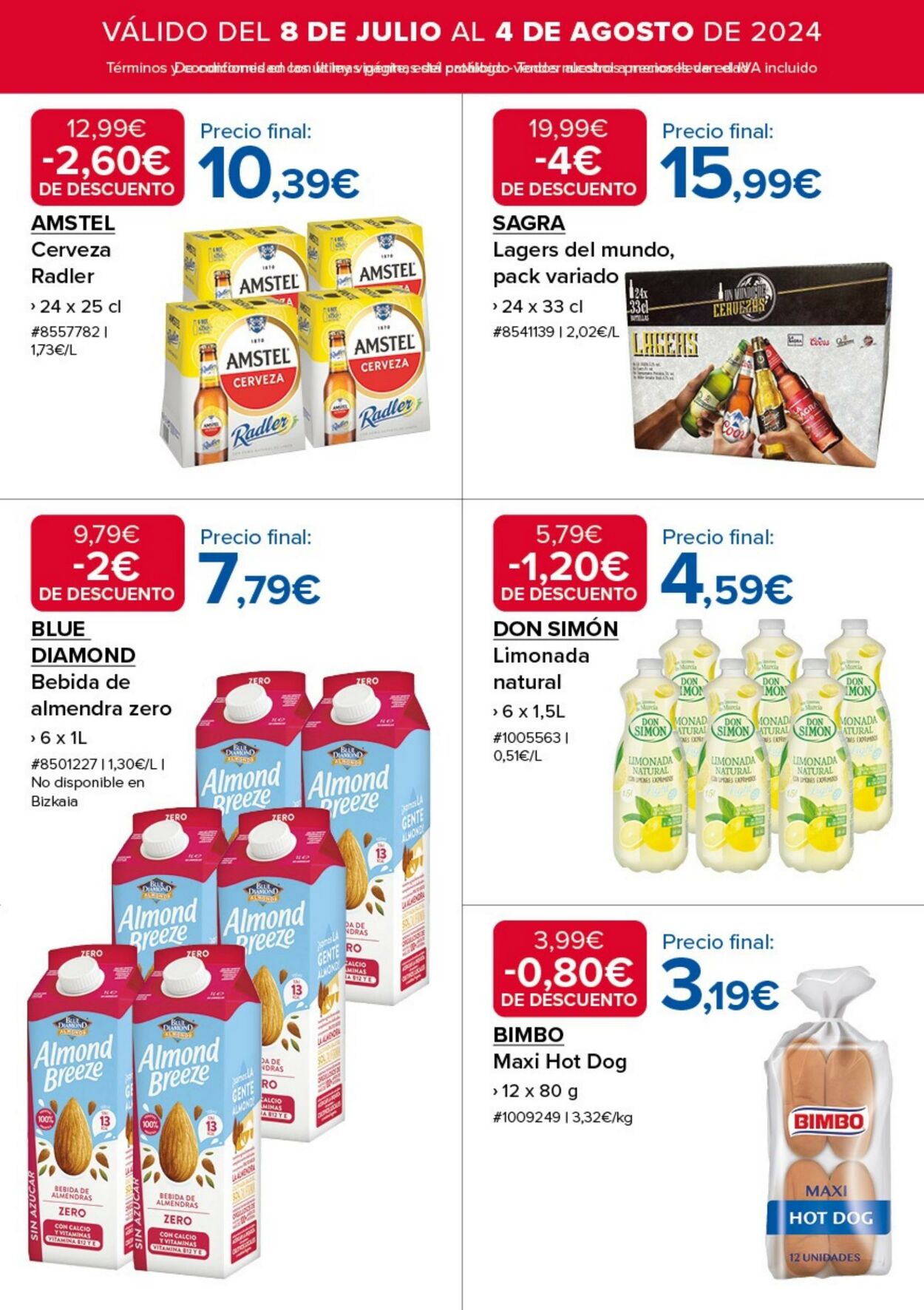 Folleto Costco 08.07.2024 - 04.08.2024