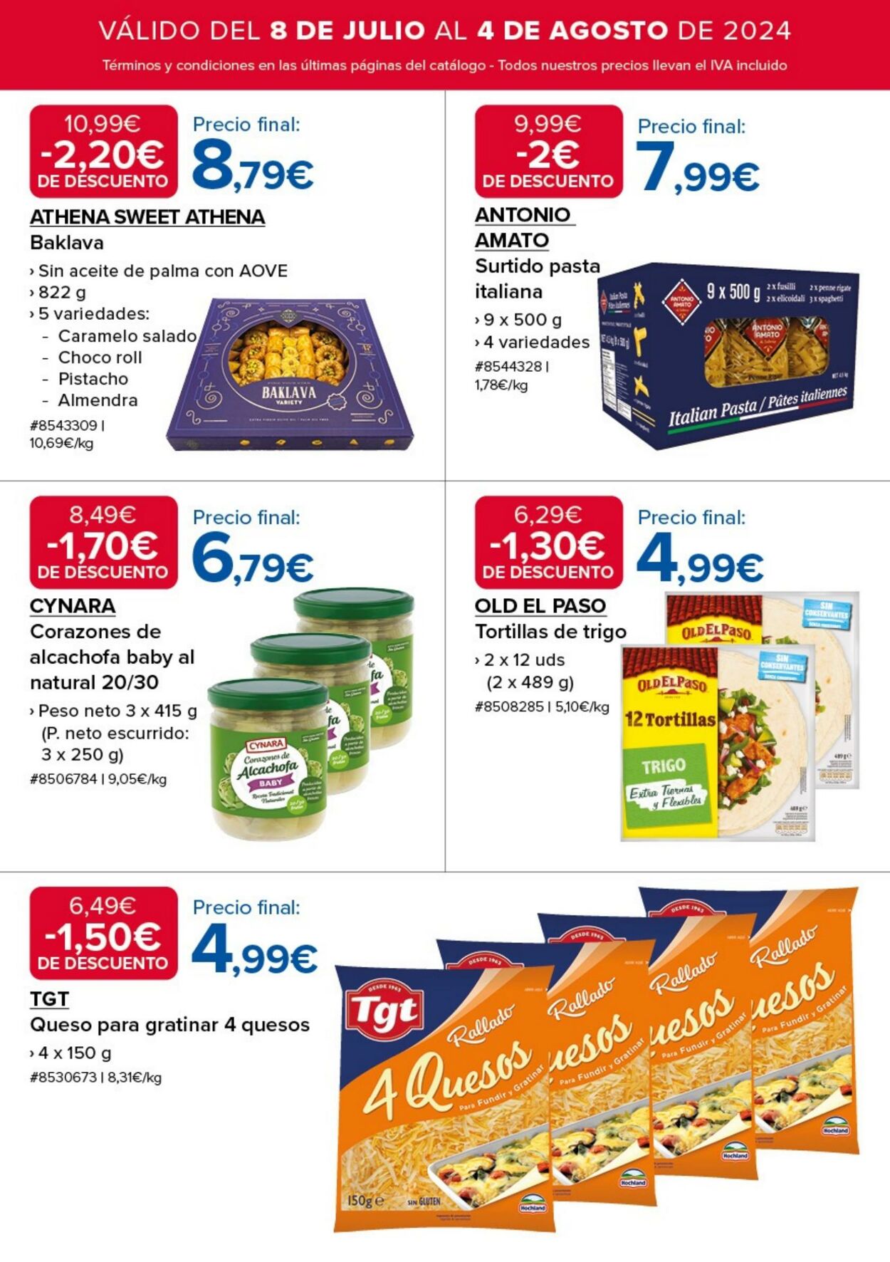 Folleto Costco 08.07.2024 - 04.08.2024