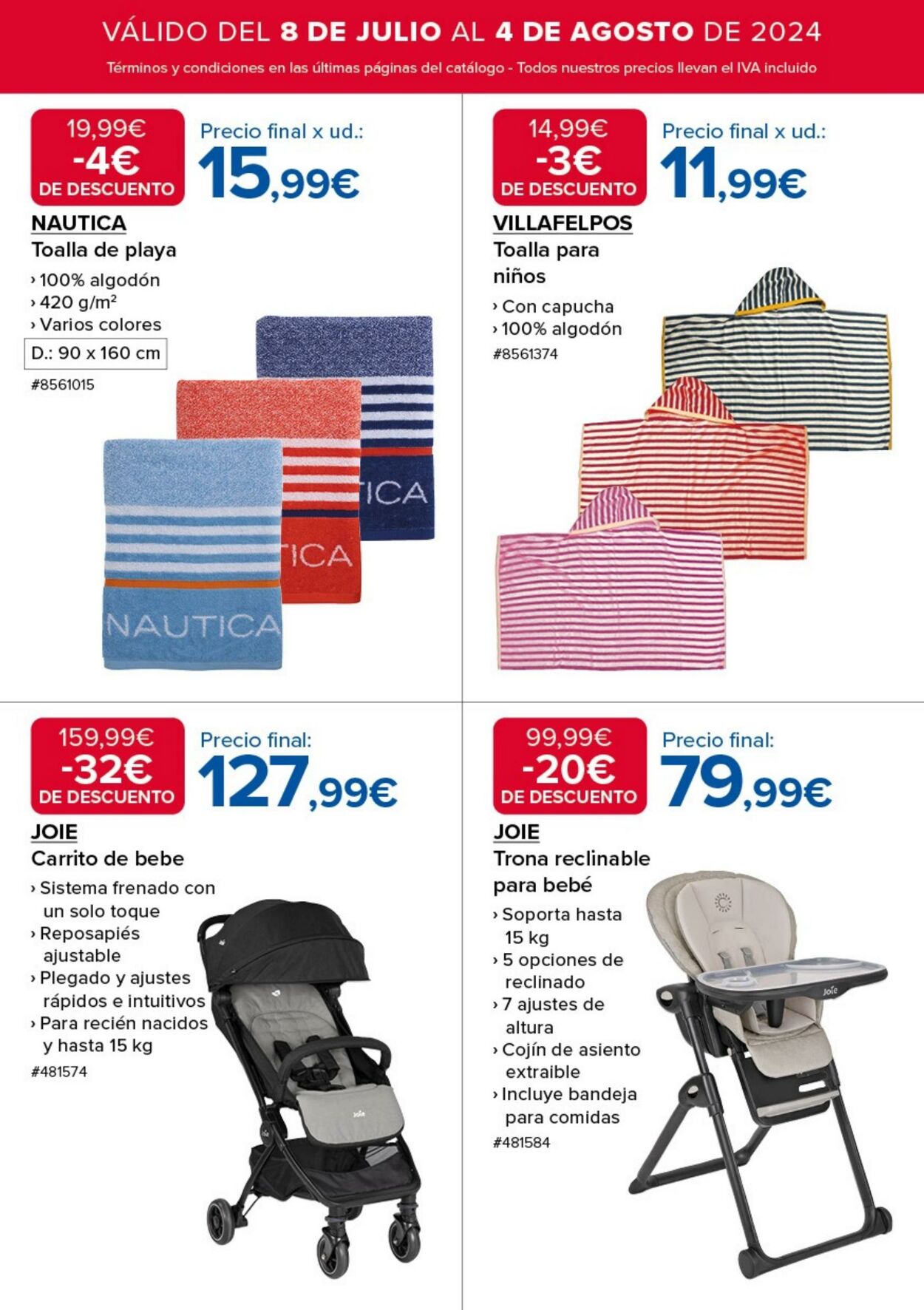 Folleto Costco 08.07.2024 - 04.08.2024