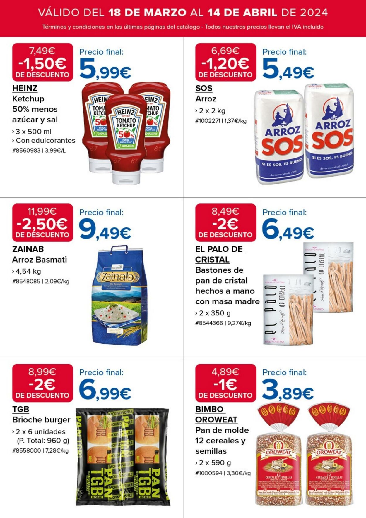 Folleto Costco 18.03.2024 - 14.04.2024