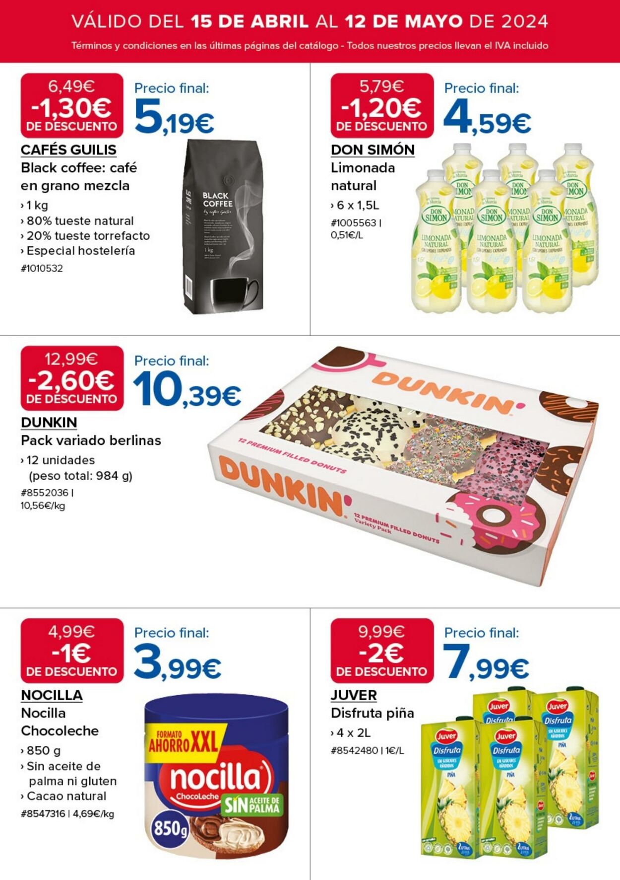 Folleto Costco 15.04.2024 - 12.05.2024