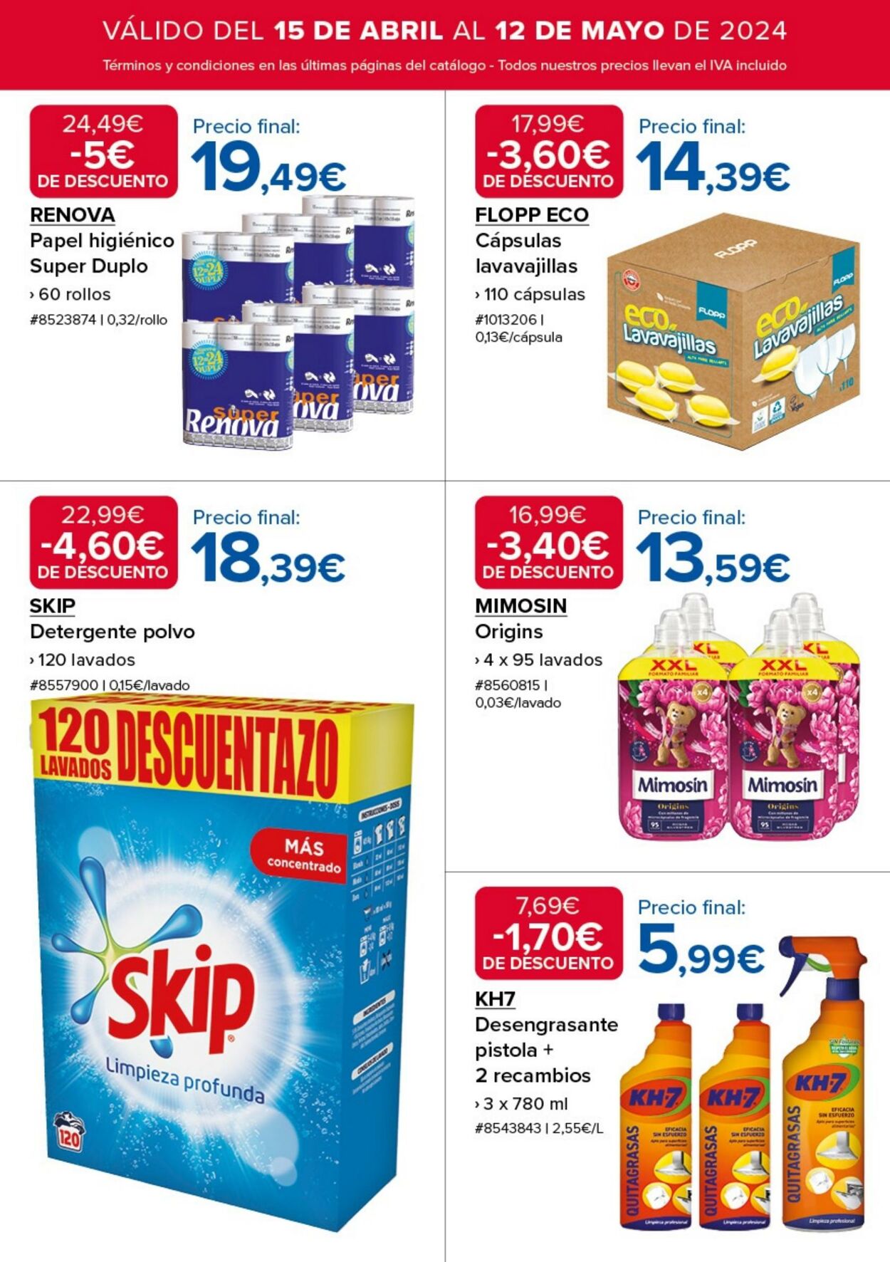 Folleto Costco 15.04.2024 - 12.05.2024