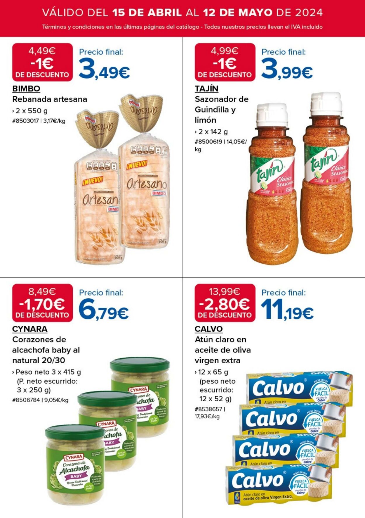 Folleto Costco 15.04.2024 - 12.05.2024