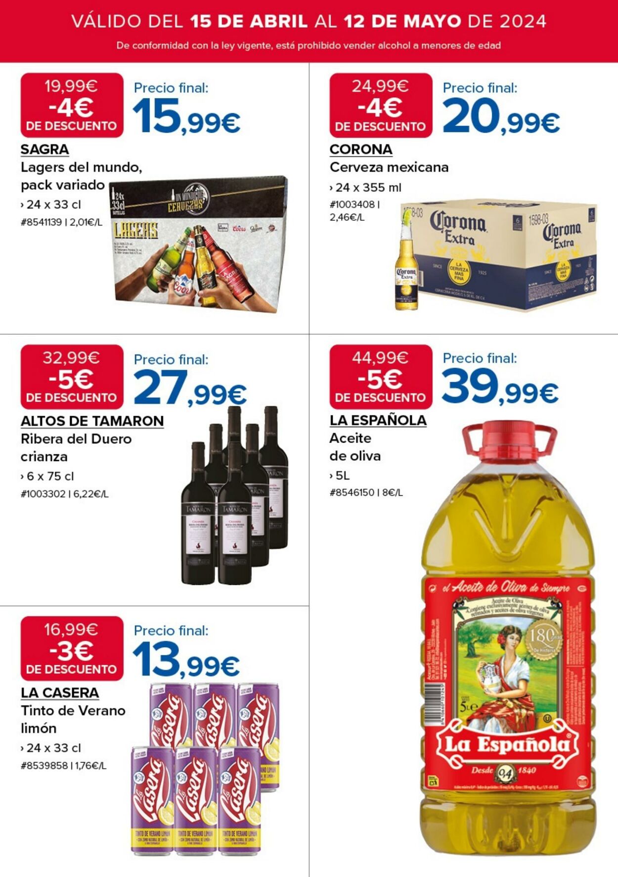 Folleto Costco 15.04.2024 - 12.05.2024