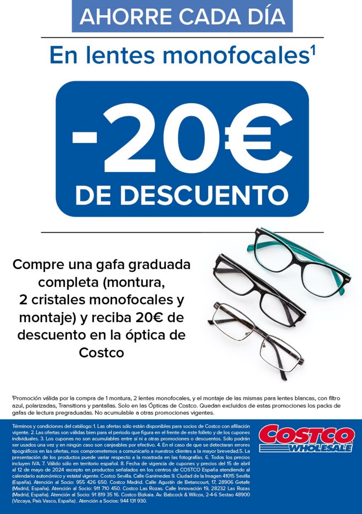 Folleto Costco 15.04.2024 - 12.05.2024