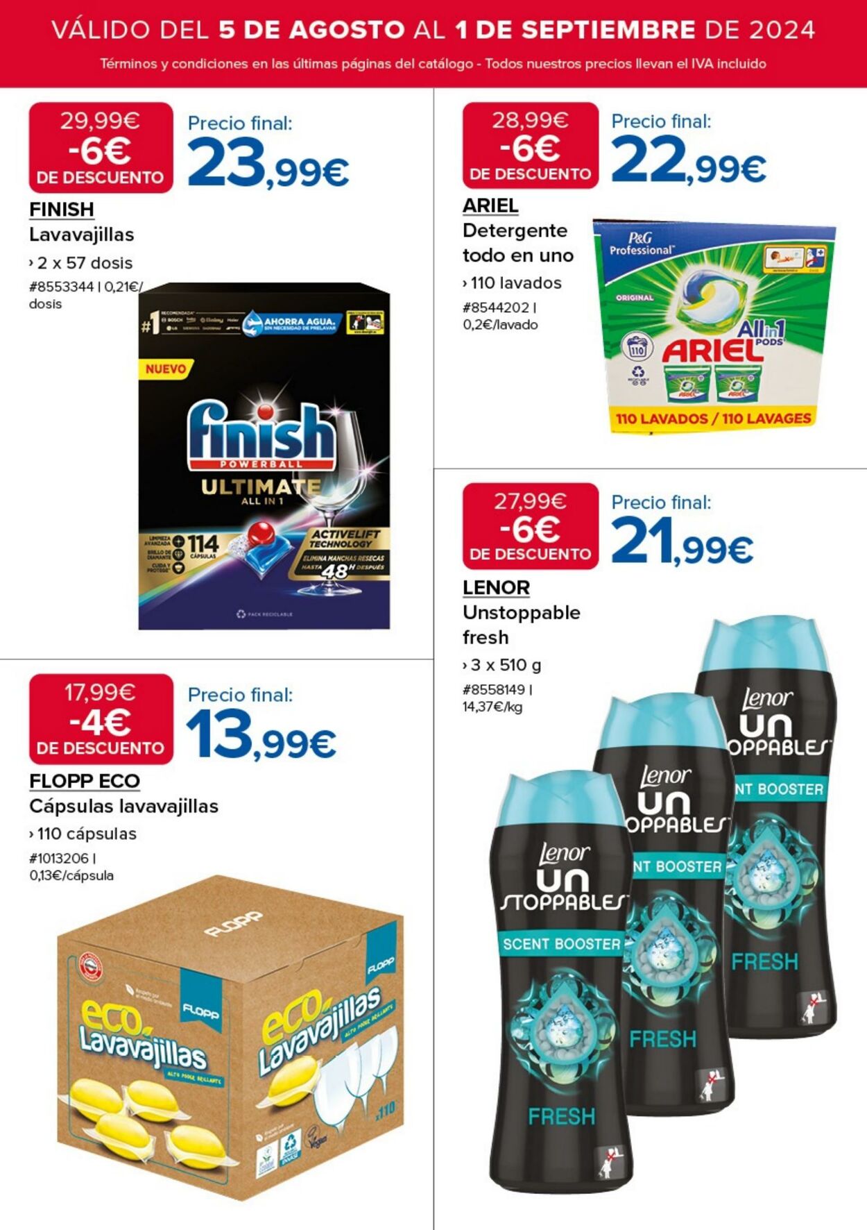 Folleto Costco 05.08.2024 - 01.09.2024