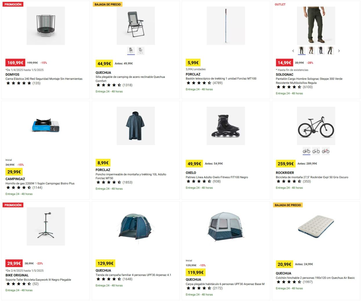 Folleto Decathlon 16.04.2025 - 16.05.2025