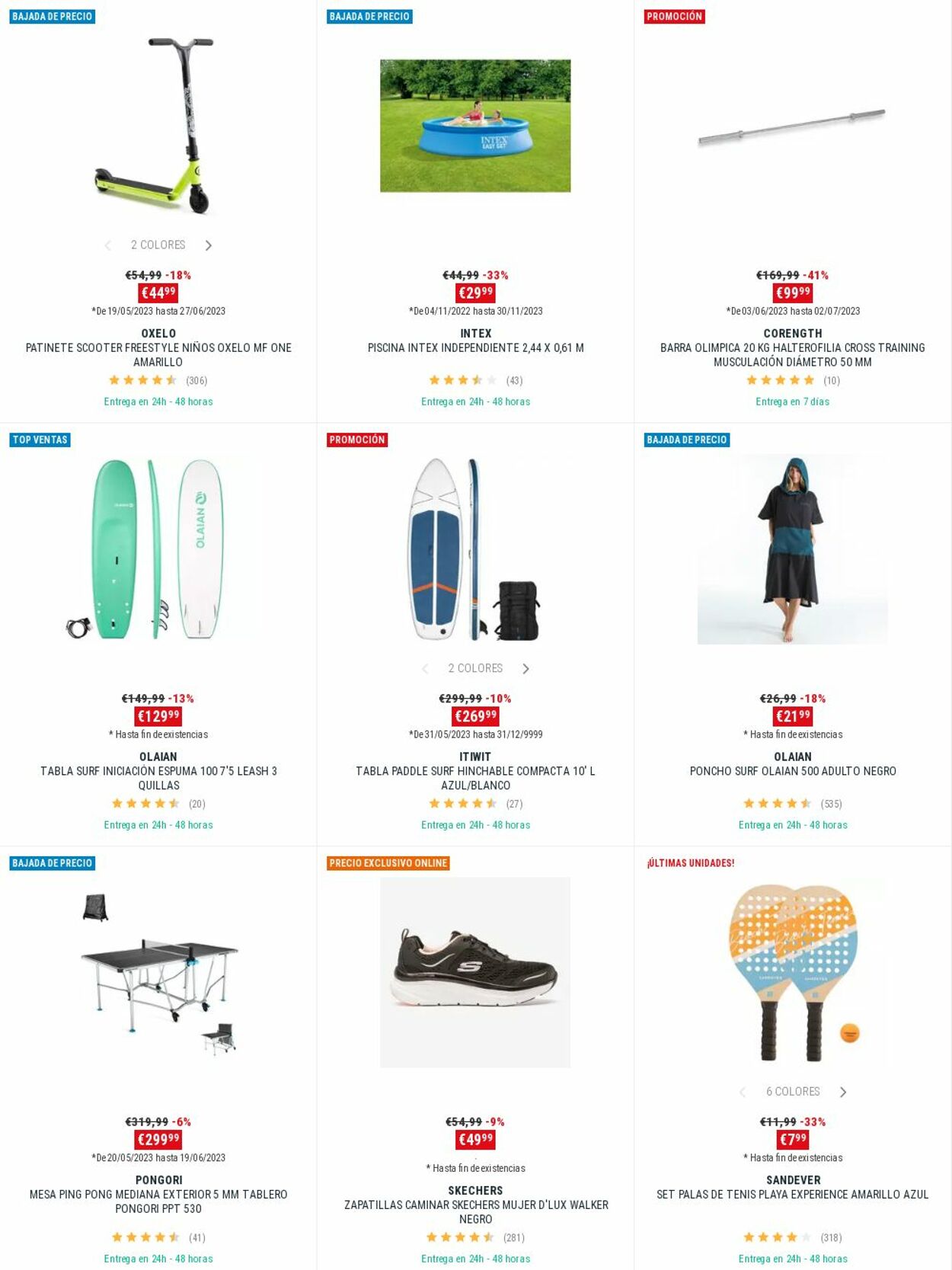 Folleto Decathlon 19.06.2023 - 05.07.2023