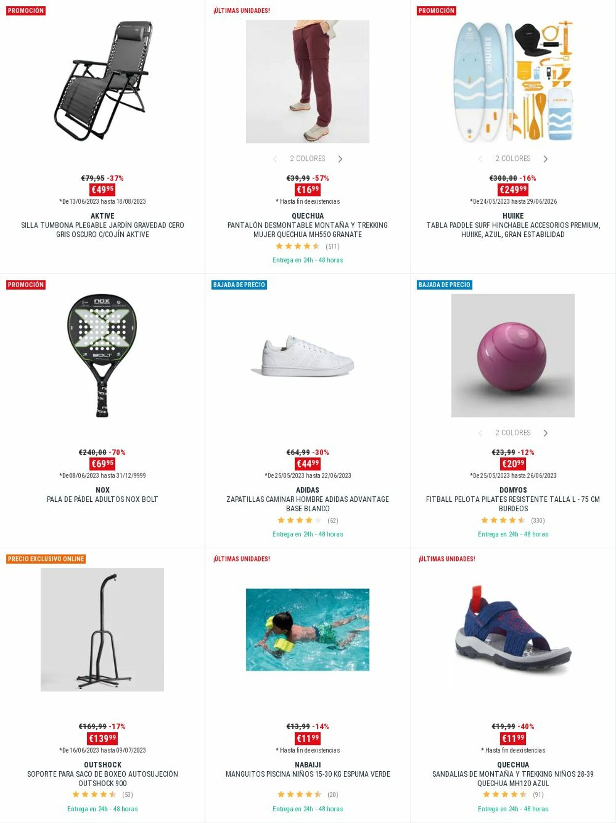 Folleto Decathlon 19.06.2023 - 05.07.2023