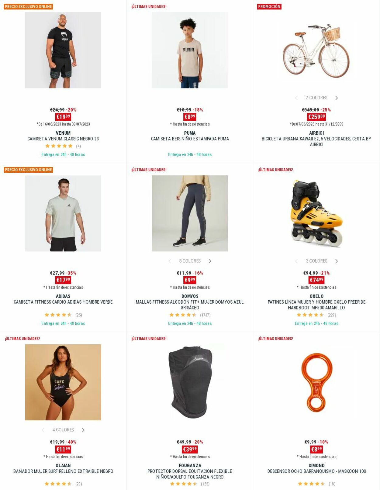 Folleto Decathlon 19.06.2023 - 05.07.2023