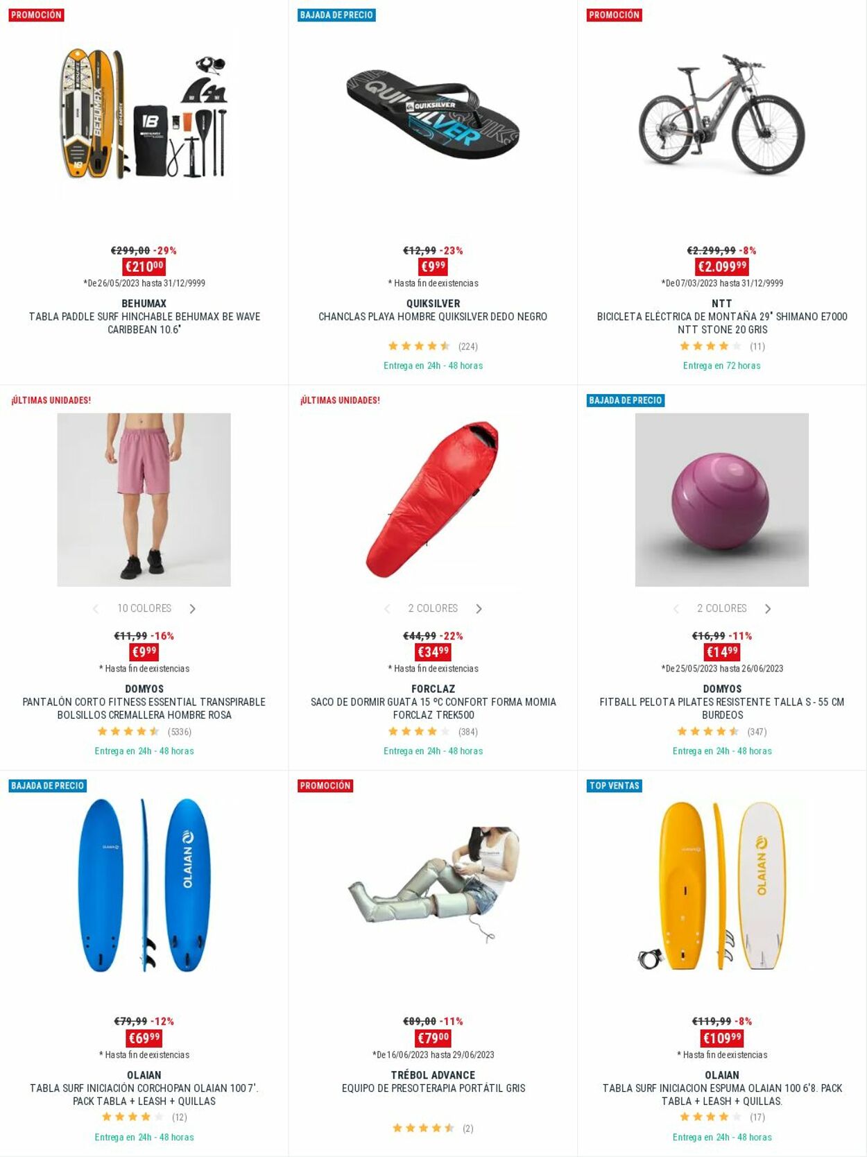 Folleto Decathlon 19.06.2023 - 05.07.2023