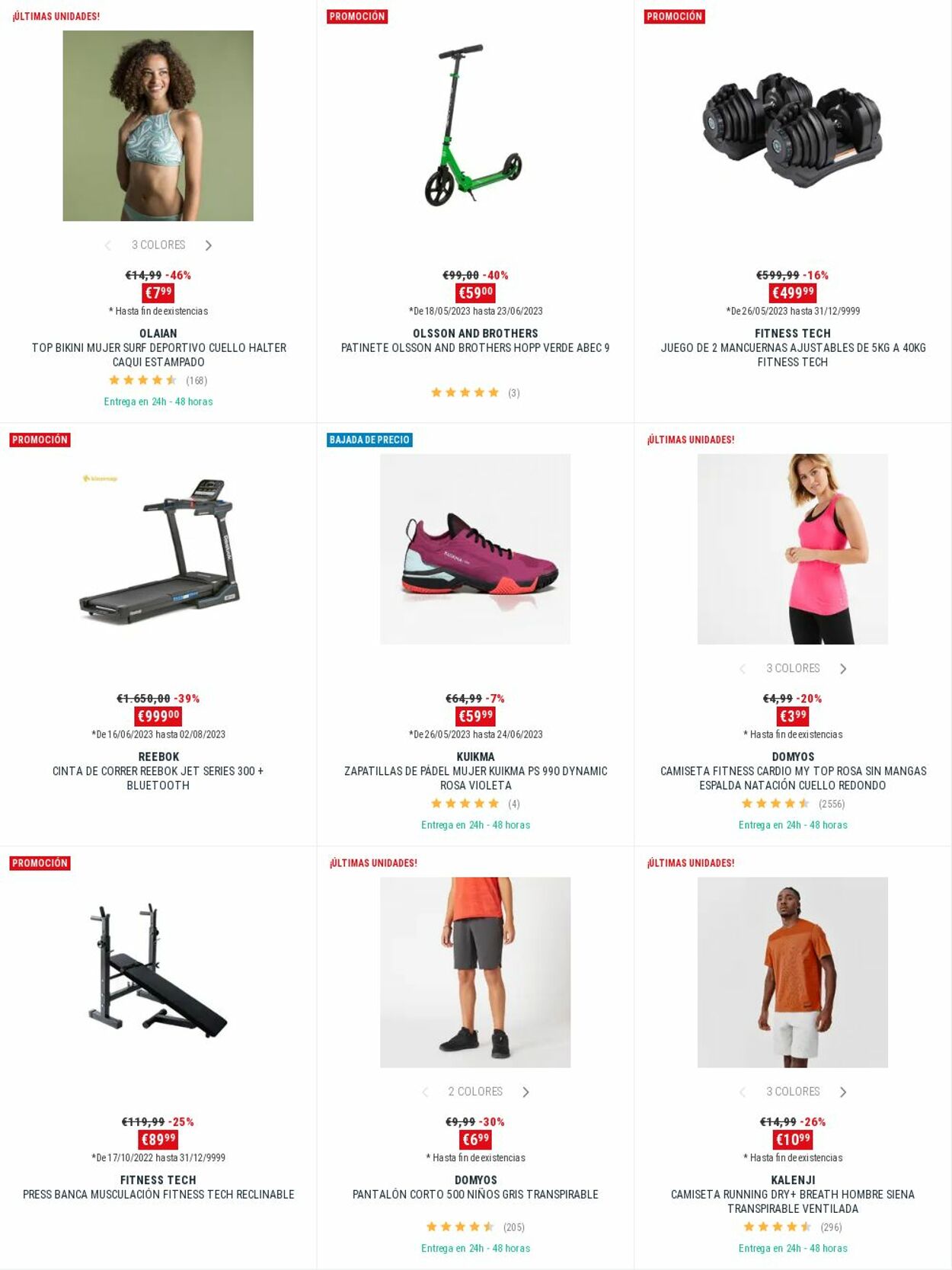 Folleto Decathlon 19.06.2023 - 05.07.2023