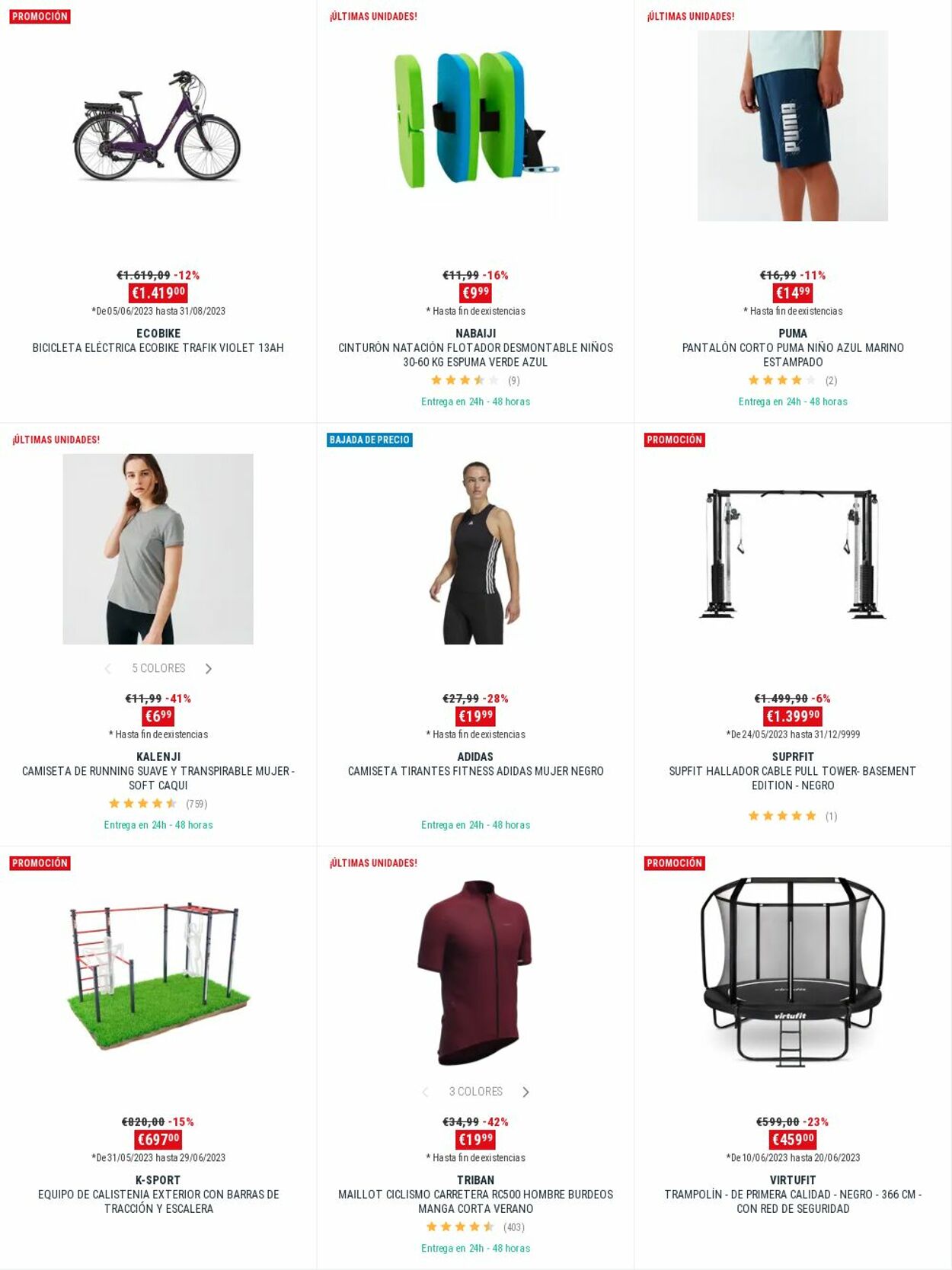 Folleto Decathlon 19.06.2023 - 05.07.2023